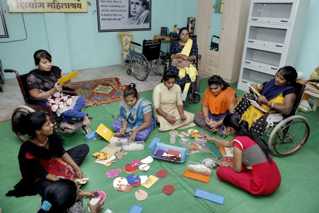 Crafts and sewing made by the women at our self reliance workshop